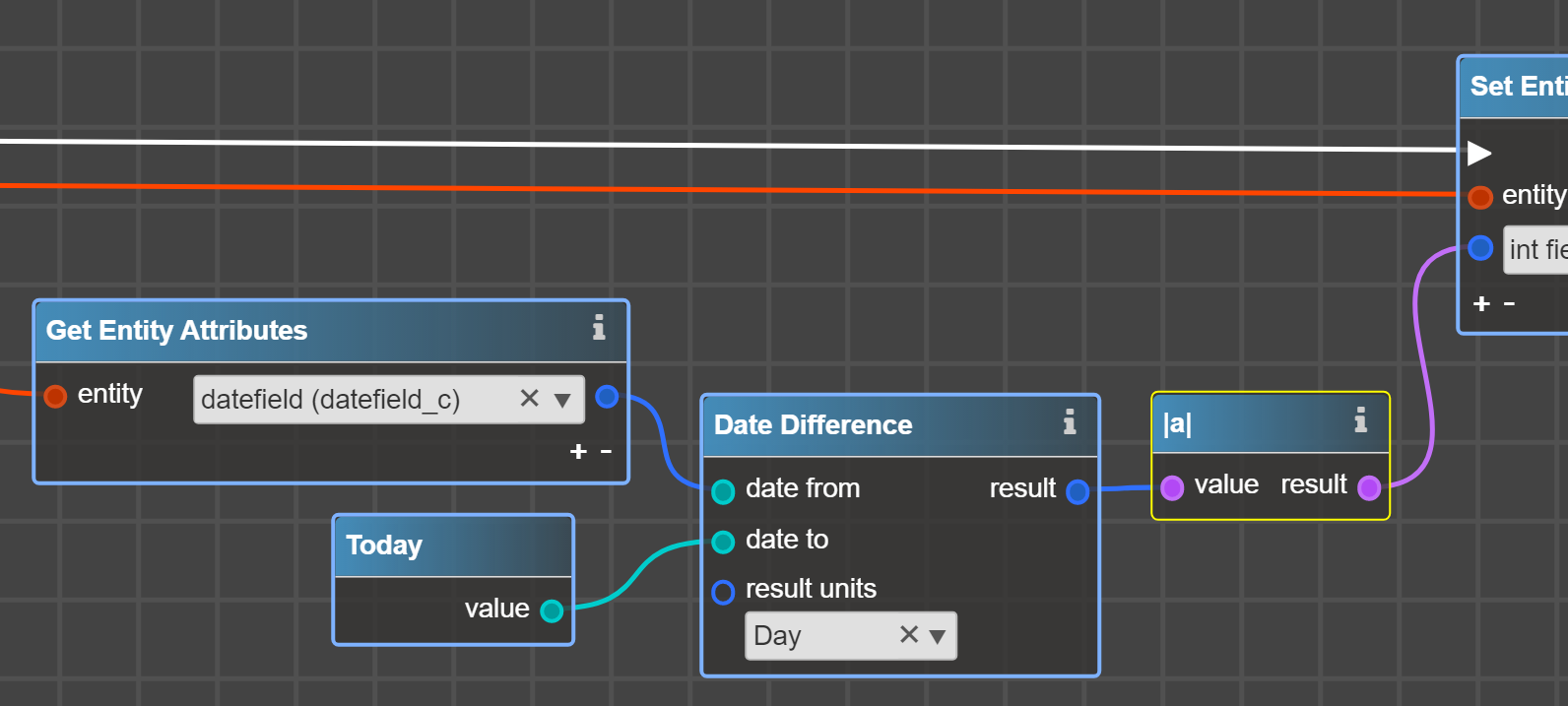 |a| – Logic Builder Help