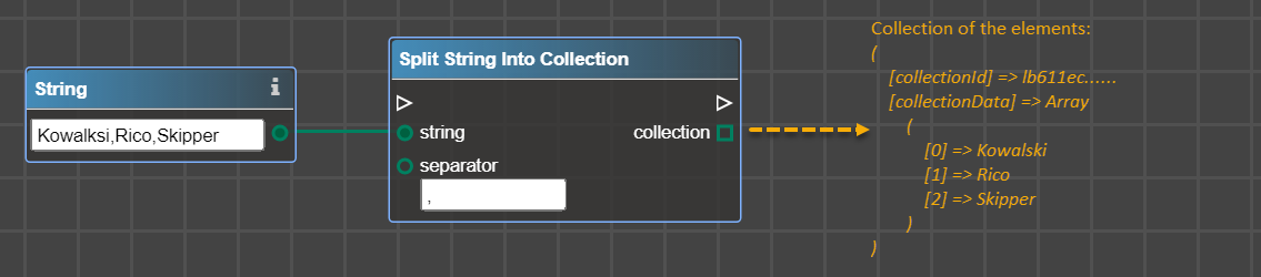 Split String Into Collection – Logic Builder Help