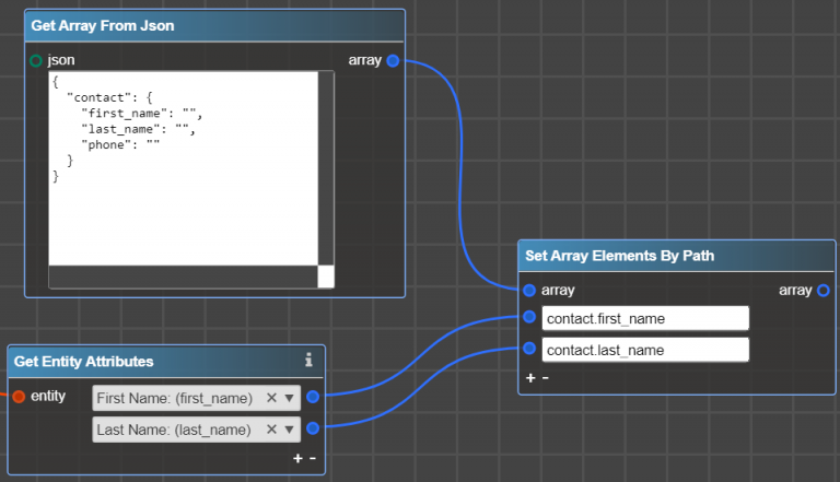Set Array Elements By Path – Logic Builder Help